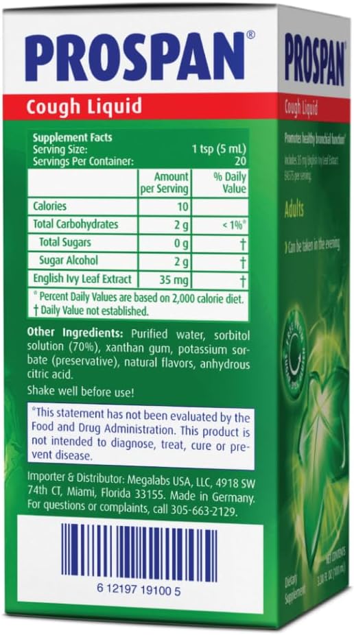 Prospan Fizzy Prospan® Adults Cough Syrup - 100ml