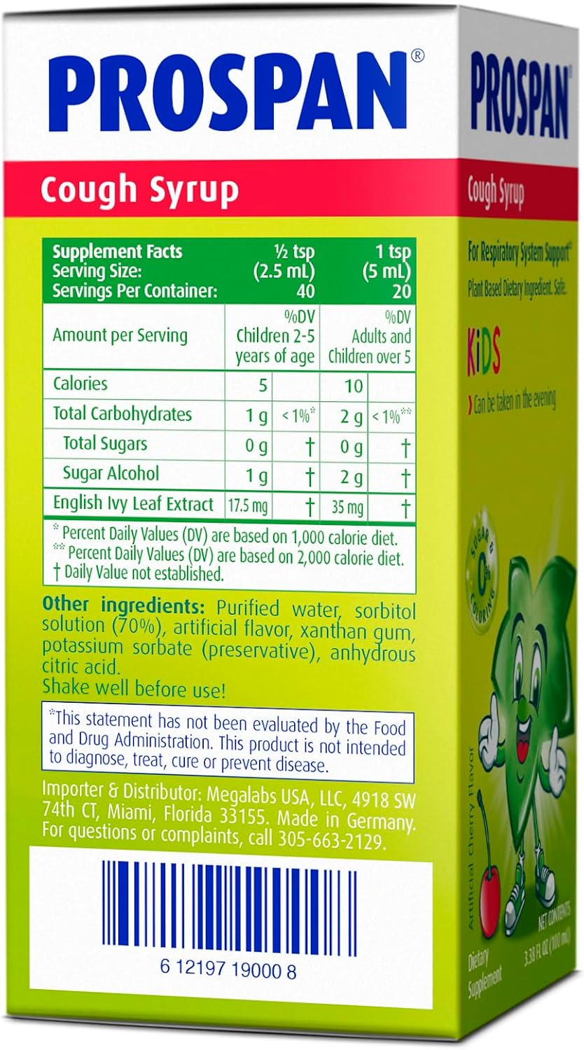 Prospan® Kids Cough Syrup - 100ml